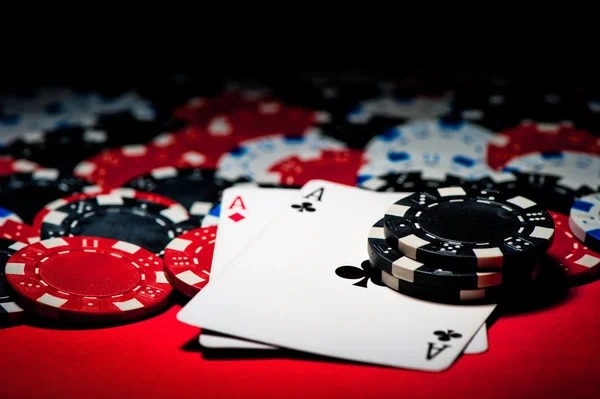 Live blackjack table with dealer and multiple player seats